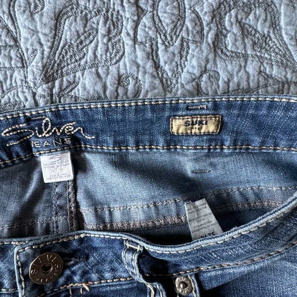 Silver capris - Picture 1 of 6